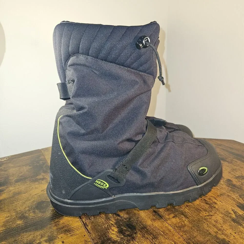 NEOS Explorer Insulated Waterproof Winter Overshoe Boots EXPG Black Men Size XL